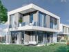 Design trifft Natur: Luxusvilla am Waldrand - Haus 1 - Außenansicht