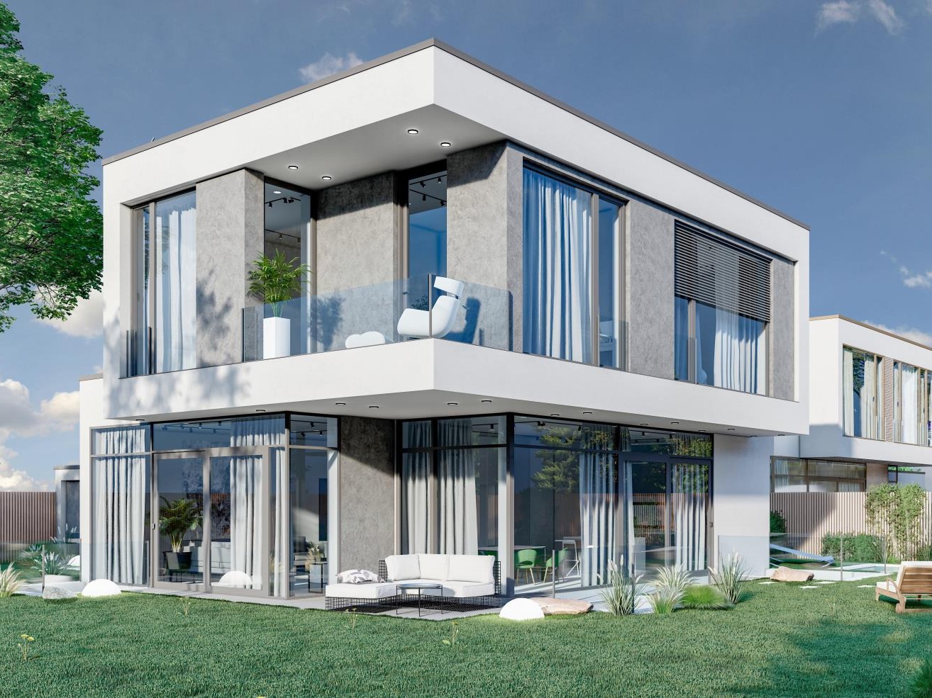 Design trifft Natur: Luxusvilla am Waldrand, 82166 Gräfelfing, Villa