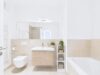 Exklusive 3-Zimmer-Wohnung mit Südwest-Balkon und Blick in den parkähnlichen Innenhof - Bad en Suite (virtuell möbliert)