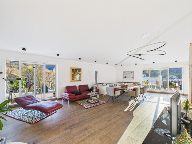 Premium-Penthouse mit spektakulärem Bergblick in Bestlage NEUBAU, 83435 Bad Reichenhall, Penthousewohnung