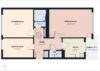 Vermietete 3-Zimmer-Kapitalanlage mit West-Balkon, Aufzug, zzgl. TG - Grundriss
