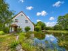 Naturidyll in Perkam: Familienhaus mit Charakter, Schwimmteich und freiem Südblick - Teich