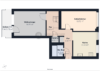 Wohnkomfort auf zwei Etagen – Elegante Maisonette mit Balkon - Grundriss EG