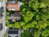 Premium-Baugrundstück mit attraktivem §34-Baurecht in Bestlage von Waldtrudering - Blick auf das Grundstück