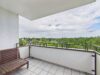 Vermietetes 1-Zimmer-Apartment mit großem Balkon und Weitblick in Unterhaching - West-Balkon