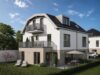 Grundstück in bester Wohnlage von Waldtrudering für eine hochwertige Doppelhaushälfte - Westansicht Haus 5 (Visualisierung)