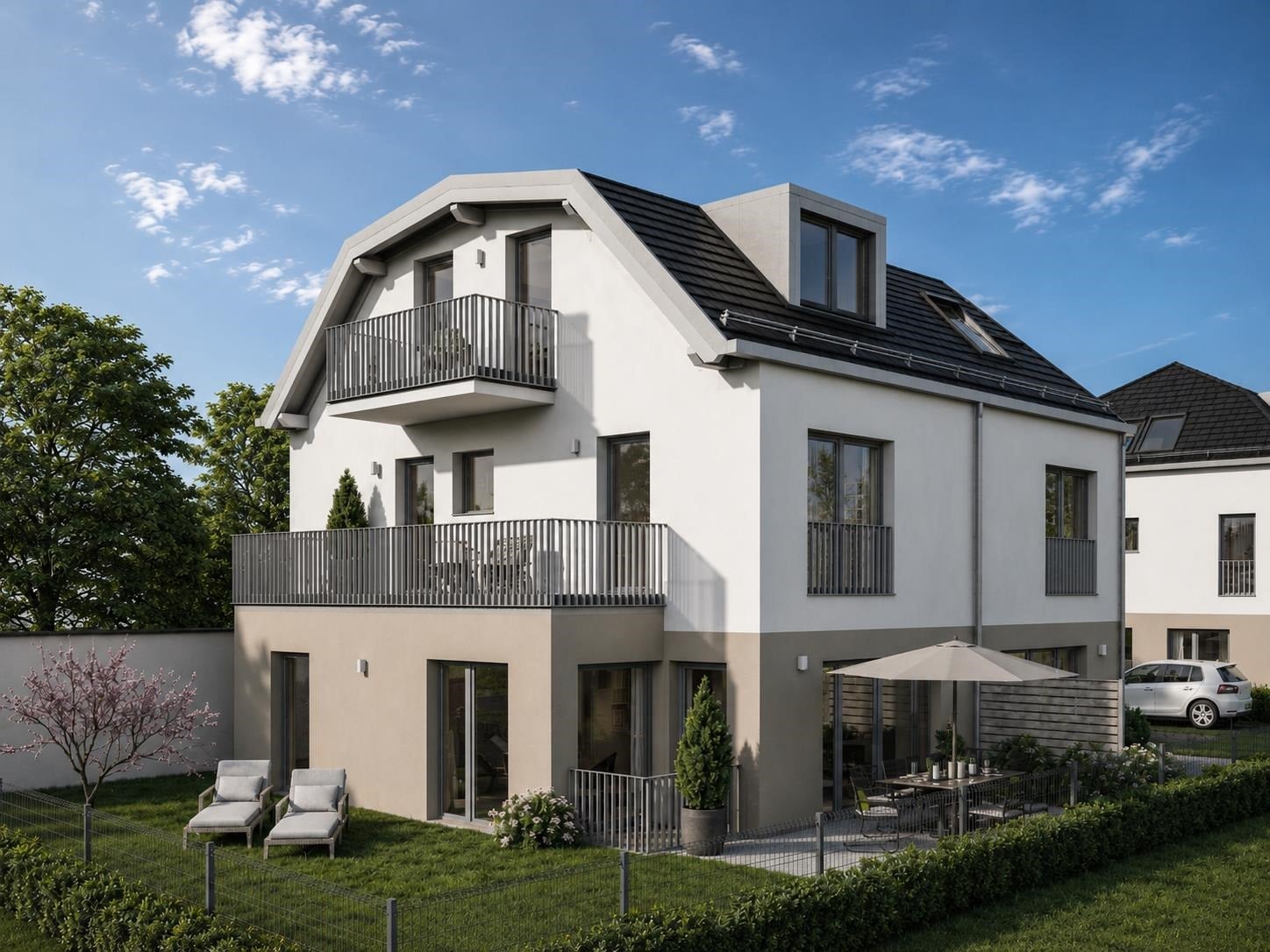 Grundstück in bester Wohnlage von Waldtrudering für eine hochwertige Doppelhaushälfte, 81827 München, Doppelhaushälfte