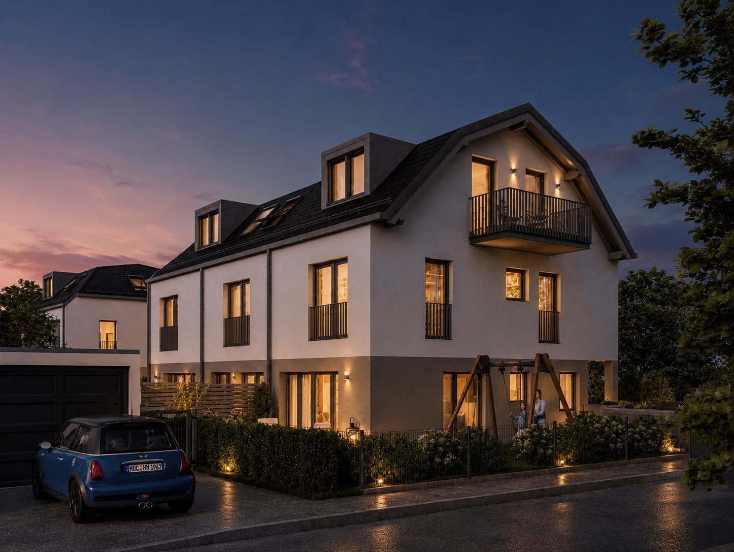 Ihr neues Zuhause in Waldtrudering: Grundstück für ein modernes Reihenendhaus, 81827 München, Reihenendhaus