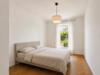 3-Zimmer-Altbauwohnung im Herzen von München-Schwabing - KI Visualsierung : Helles Schlafzimmer