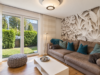Exklusive 4-Zimmer-Gartenwohnung mit großem Privatgarten und attraktivem Souterrain - Zimmer mit bodentiefen Fenstern und direktem Zugang zum Privatgarten