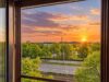 Lichtdurchflutete 3-Zimmer-Wohnung im 5. Obergeschoss mit Weitblick zum Olympiapark - Blick auf Olympiapark