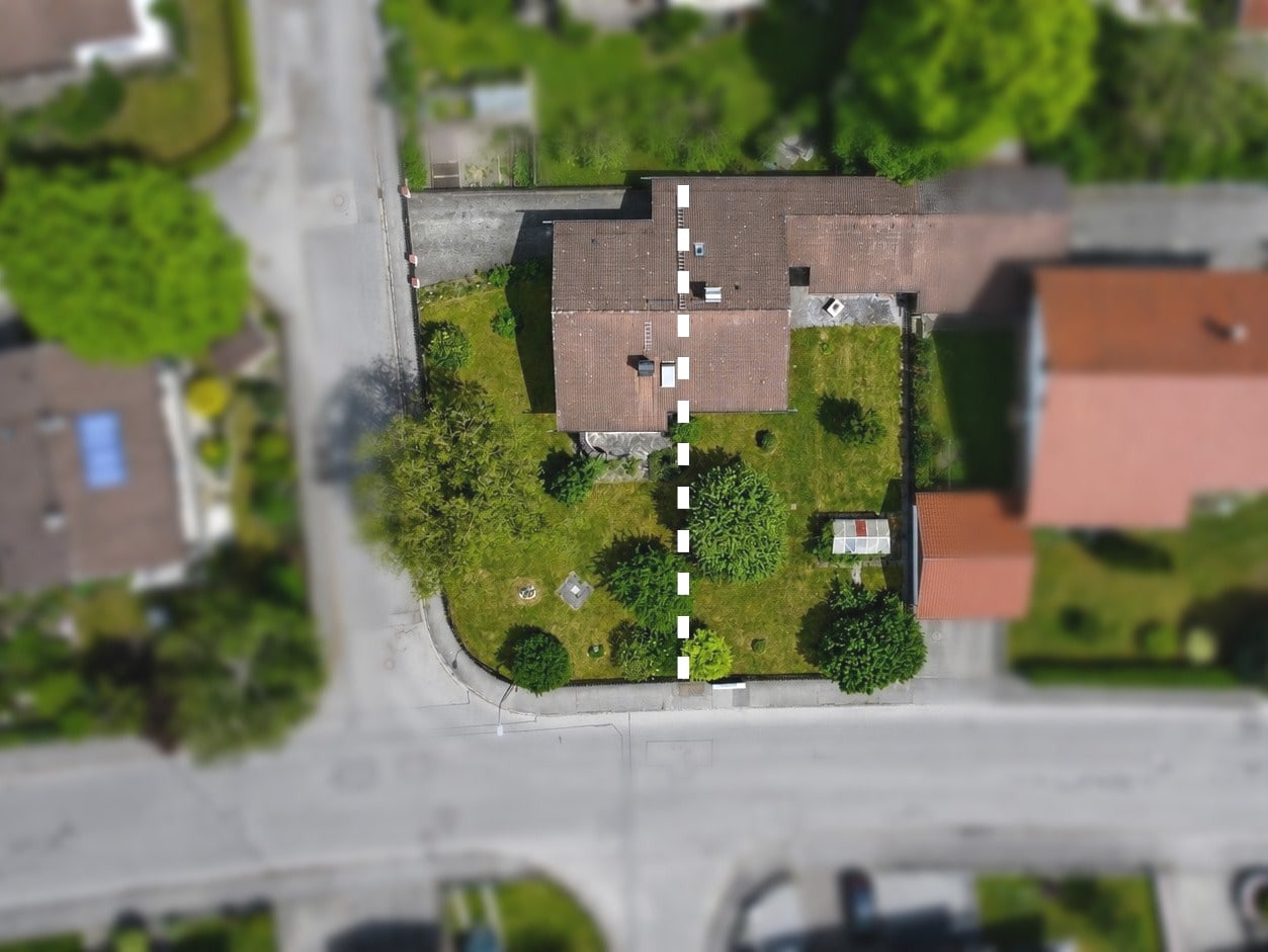 1/2 Projektgrundstück mit Altbestand – mit positivem Vorbescheid für DHH & EFH, 83052 Bruckmühl, Wohngrundstück