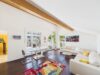Außergewöhnliche Dachgeschoss-/Penthouse-Wohnung mit großer Dachterrasse und Alpenblick - Wohnzimmer