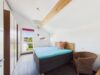 Außergewöhnliche Dachgeschoss-/Penthouse-Wohnung mit großer Dachterrasse und Alpenblick - Schlafzimmer