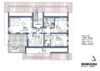 Außergewöhnliche Dachgeschoss-/Penthouse-Wohnung mit großer Dachterrasse und Alpenblick - Grundriss Whg 5