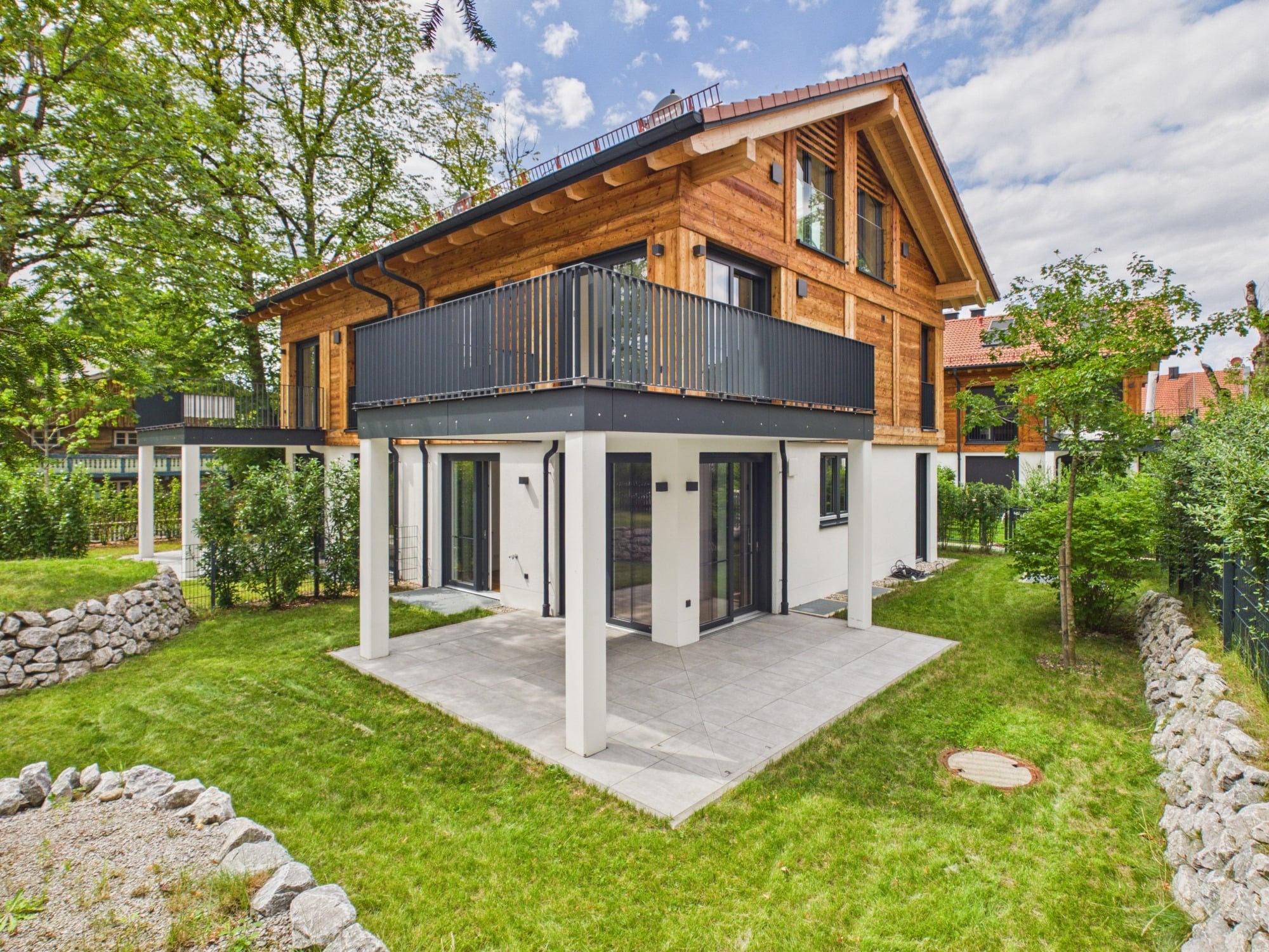Exklusive Neubau-Doppelhaushälfte | Sofort bezugsfertig | Premium-Wohnlage, 82041 Oberhaching, Doppelhaushälfte