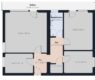 Attraktive 3-Zimmer-Wohnung mit Wohlfühlcharakter - Grundriss
