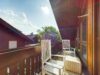 Harmonische Raumaufteilung in charmanter Dachgeschosswohnung - Balkon Ansicht I
