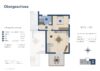 URBAN LIVING RIEM: Neubau - Hochwertige 2-Zi.-Whg. mit Südbalkon im Herzen von Alt-Riem - Grundriss W3