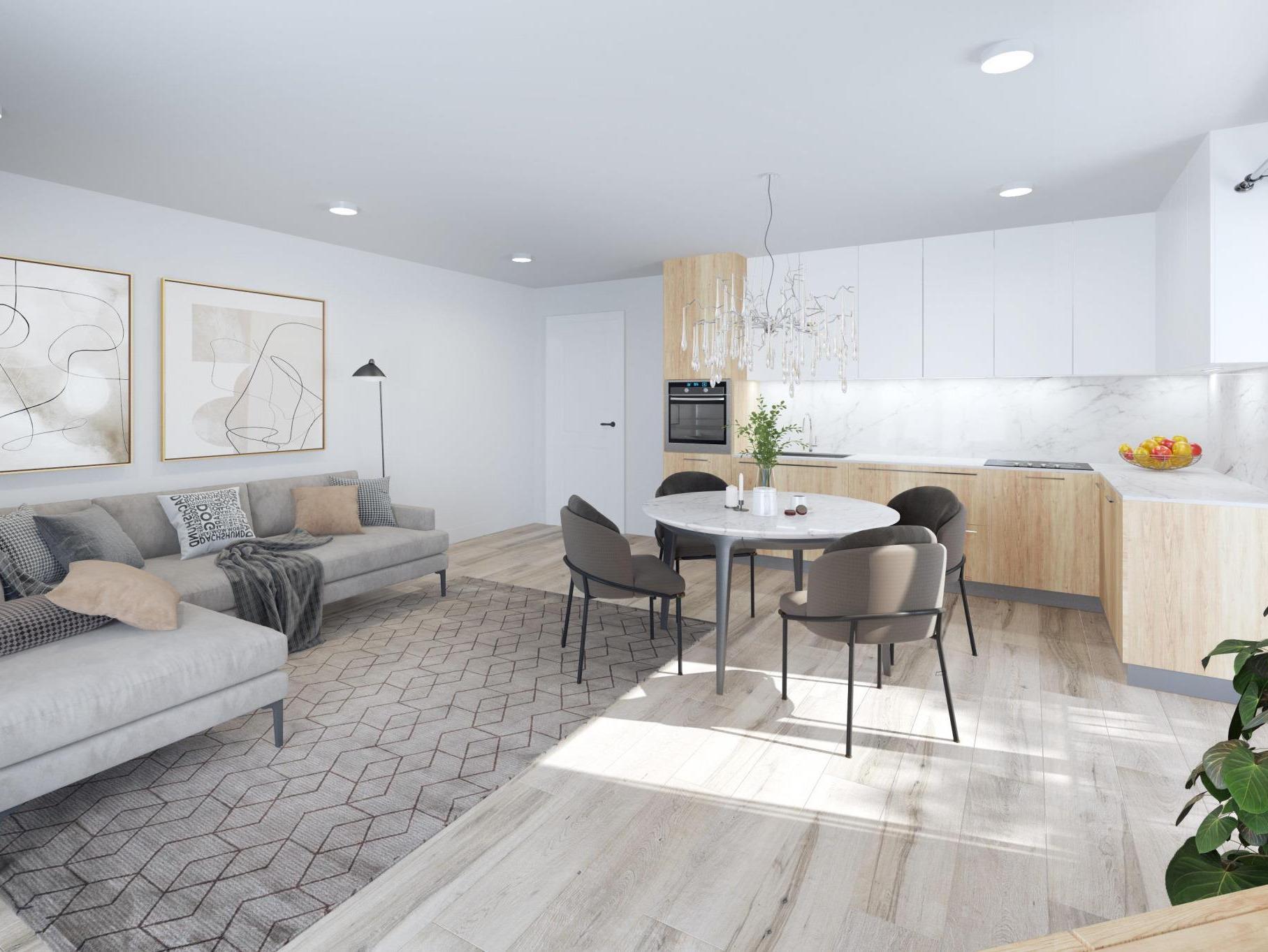 URBAN LIVING RIEM: Neubau – Hochwertige 2-Zi.-Whg. mit Südbalkon im Herzen von Alt-Riem, 81829 München, Etagenwohnung