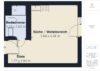 Vermietetes Studentenapartment mit Concierge und Komplettausstattung - Grundriss