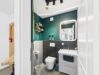"New York Vibes" auf zwei Etagen, außergewöhnliche Maisonette - Gäste WC