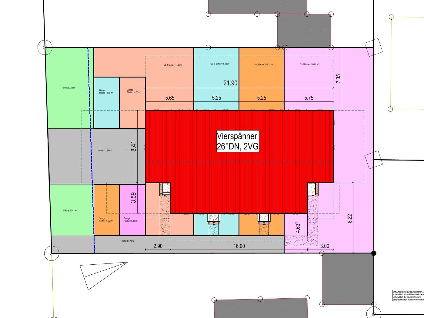 Baugrundstück für modernes Reihenhausprojekt – Effizienzhaus 40+ realisierbar, 81739 München, Wohngrundstück