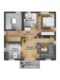 Sonnige 3,5-Zimmer-Maisonettewohnung mit Südbalkon - 1. Obergeschoss