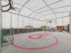 Möbliert vermietetes Apartment mit Zugang zu Fitnessstudio, Pool, Sauna & mehr - Basketballplatz auf dem Dach