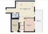 Moderne 3-Zimmer-Wohnung mit Balkon und zwei Bädern – ideal für Familien oder Paare - Grundriss