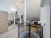 Exklusive DG-Maisonettewohnung mit historischem Flair, luxussaniert, mit Kamin - 2 OG Galeriezimmer