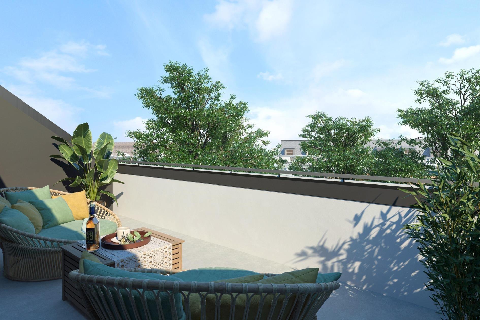 Einzigartig & förderfähig: Modernes Wohnen mit Aussicht ins Grüne!, 81373 München, Dachgeschosswohnung