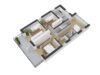 Großzügiges Neubau-Einfamilienhaus (Massivhaus) / S-Bahn fußläufig - Obergeschoss 3D