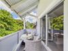 Stilvoll wohnen auf zwei Etagen – Maisonette mit Garten, Kamin, Designküche und mehr in Heimstetten - Balkon West