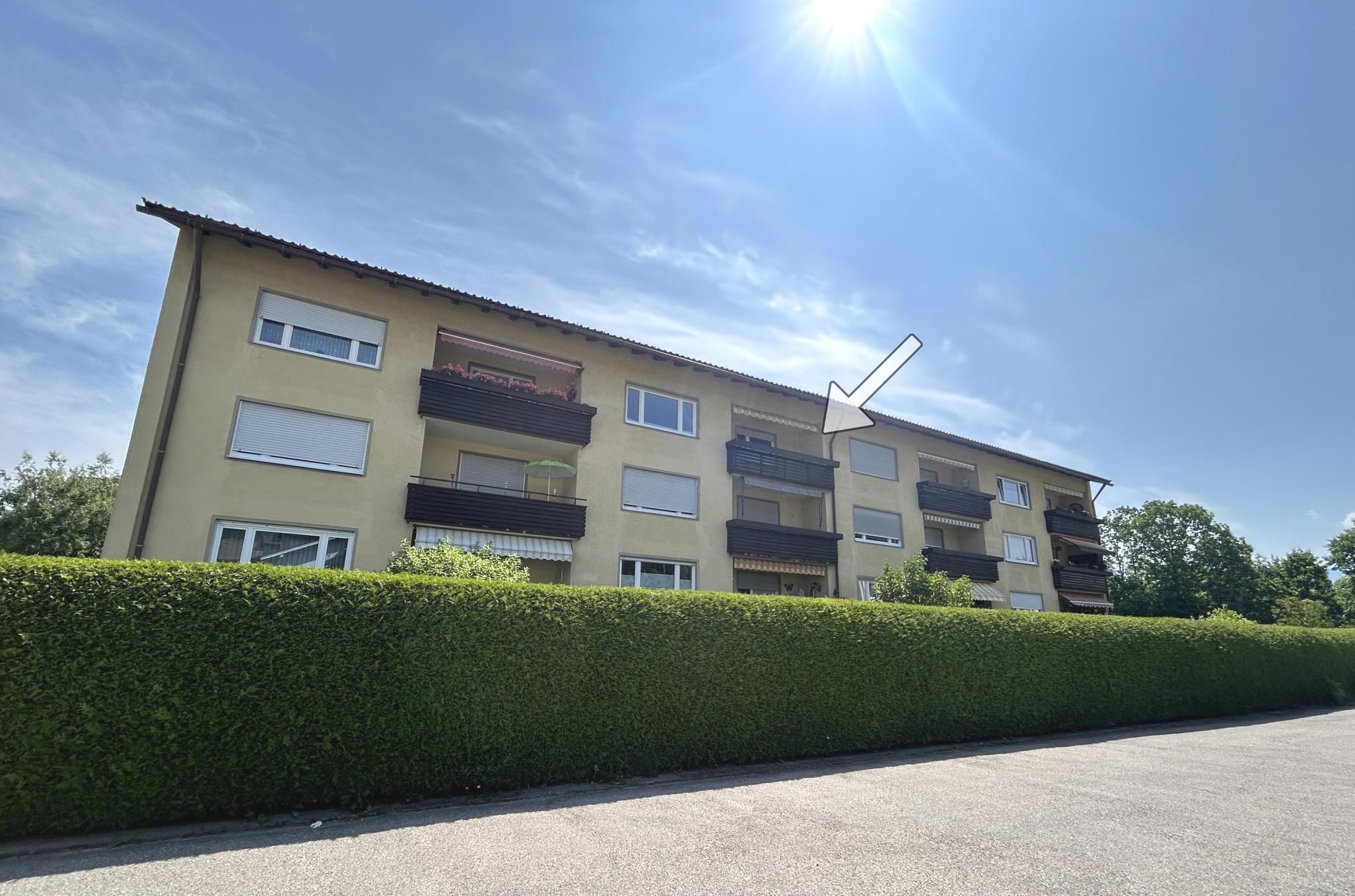 3-Zimmer-Wohnung mit Balkon und Bergblick in Blaichach, 87544 Blaichach, Etagenwohnung
