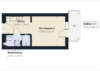 Möbliert vermietetes Apartment mit Zugang zu Fitnessstudio, Pool, Sauna & mehr - Grundriss