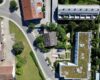 Projektentwickler aufgepasst: Grundstück mit idealer Bebaubarkeit - Vogelperspektive