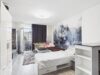 Charmante Einzimmerwohnung mit Balkon - Wohnzimmer/Schlafzimmer