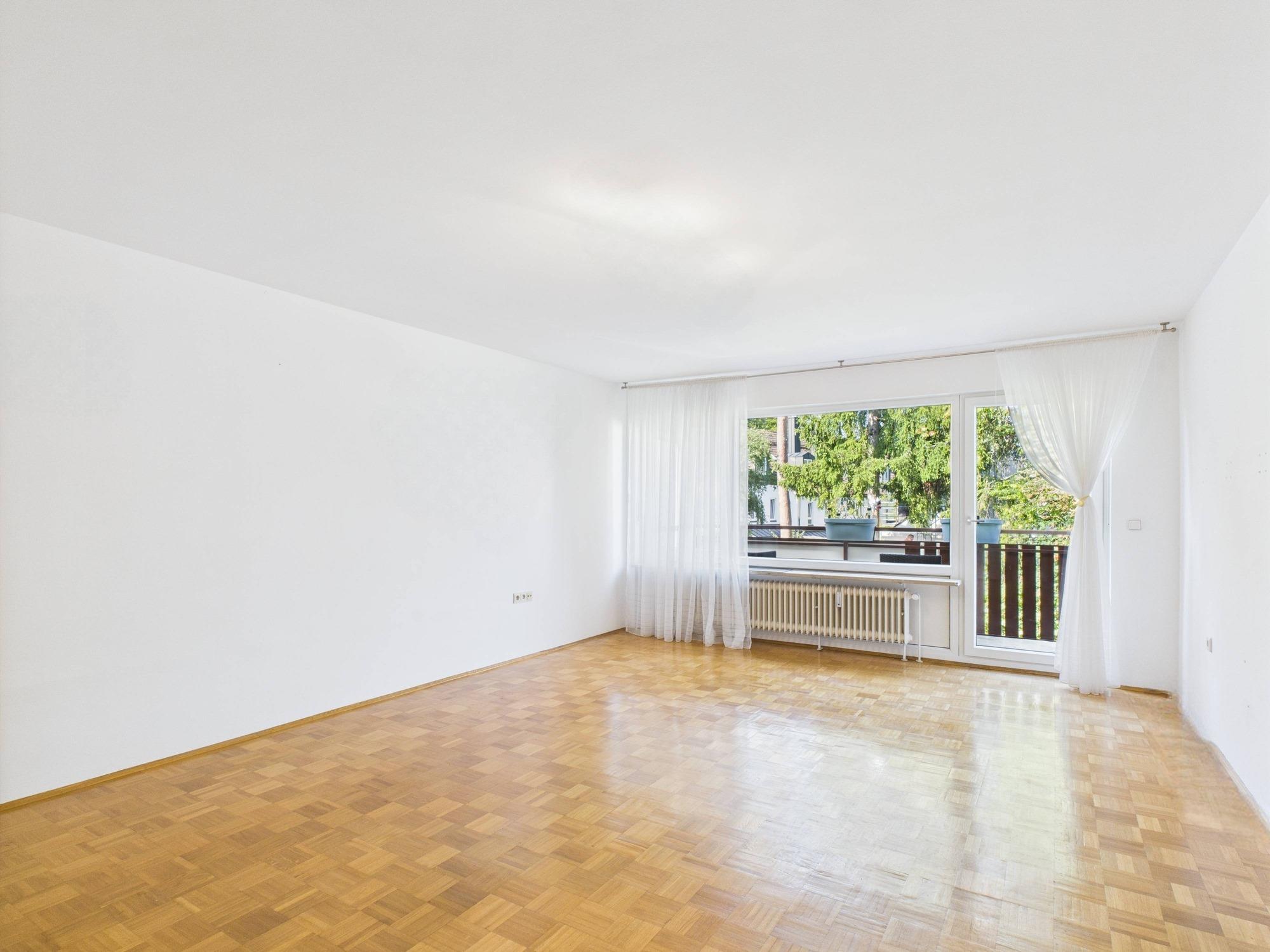 Charmante 3-Zimmer-Wohnung in ruhiger Lage von Solln mit Balkon und Gartenanteil, 81477 München, Etagenwohnung