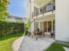 Menterschwaige – Exklusive Maisonette mit 430 m² Privatgarten und Haus-Charakter - Frühstücksterrasse