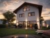 Exklusiver Neubau am Forst – Ihr neues, autarkes Zuhause - Gartenansicht