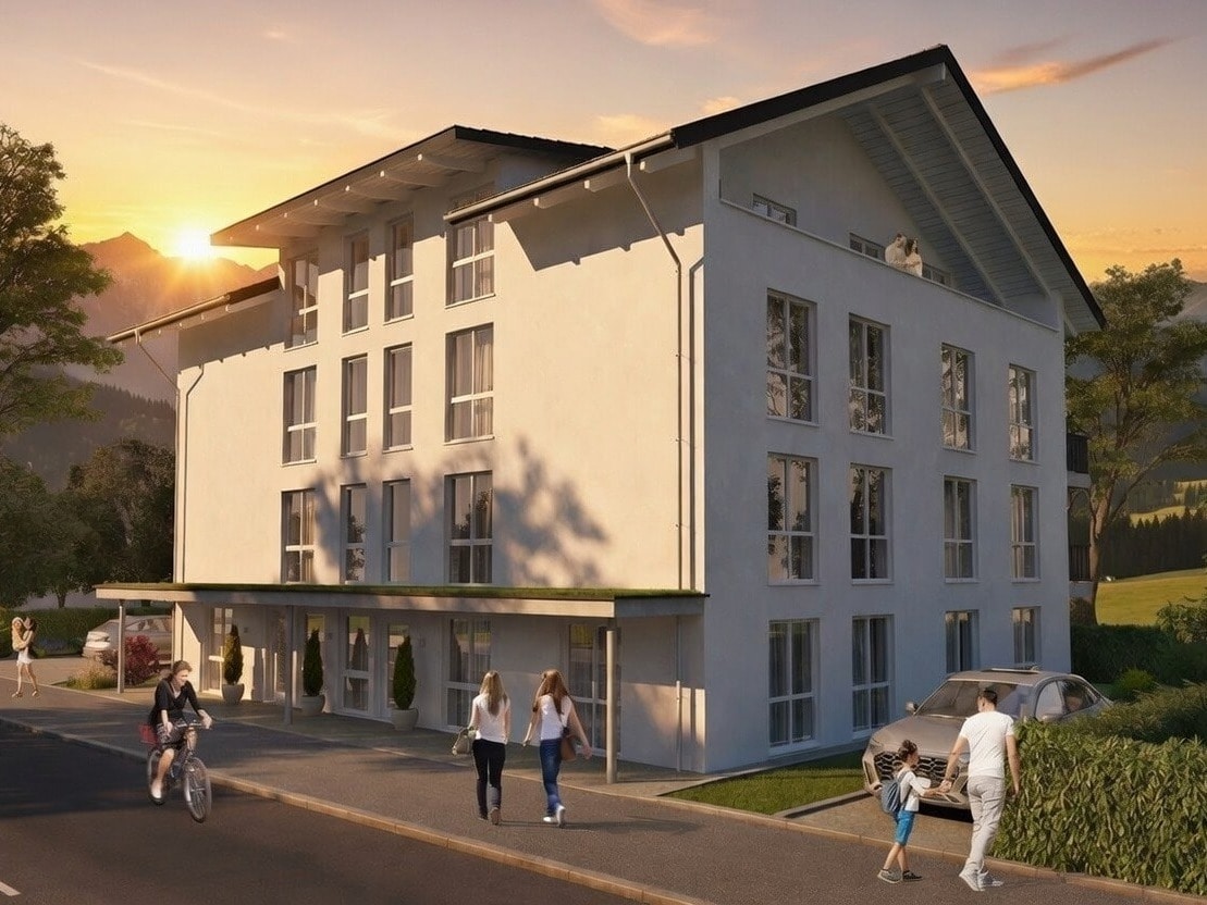 (WHG1)Hochwertiger Neubau (KFW55) im Herzen von Sonthofen – Erstbezug 2026/2027 – provisionsfrei!, 87527 Sonthofen, Erdgeschosswohnung