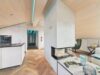 Symphonie der Wertarbeit! Die Private Suite über Rottach-Egern - Wohnbereich