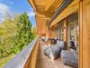 Symphonie der Wertarbeit! Die Private Suite über Rottach-Egern - Balkon Süd- und Westseite