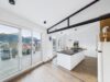 EXKLUSIVES PENTHOUSE, NEUBAU, WÄRMEPUMPE, KFW 40 EE, PANORAMA-BERGBLICK - Küche
