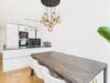 Moderne 3-Zimmer-Wohnung mit Balkon und zwei Bädern - Küche/Essbereich