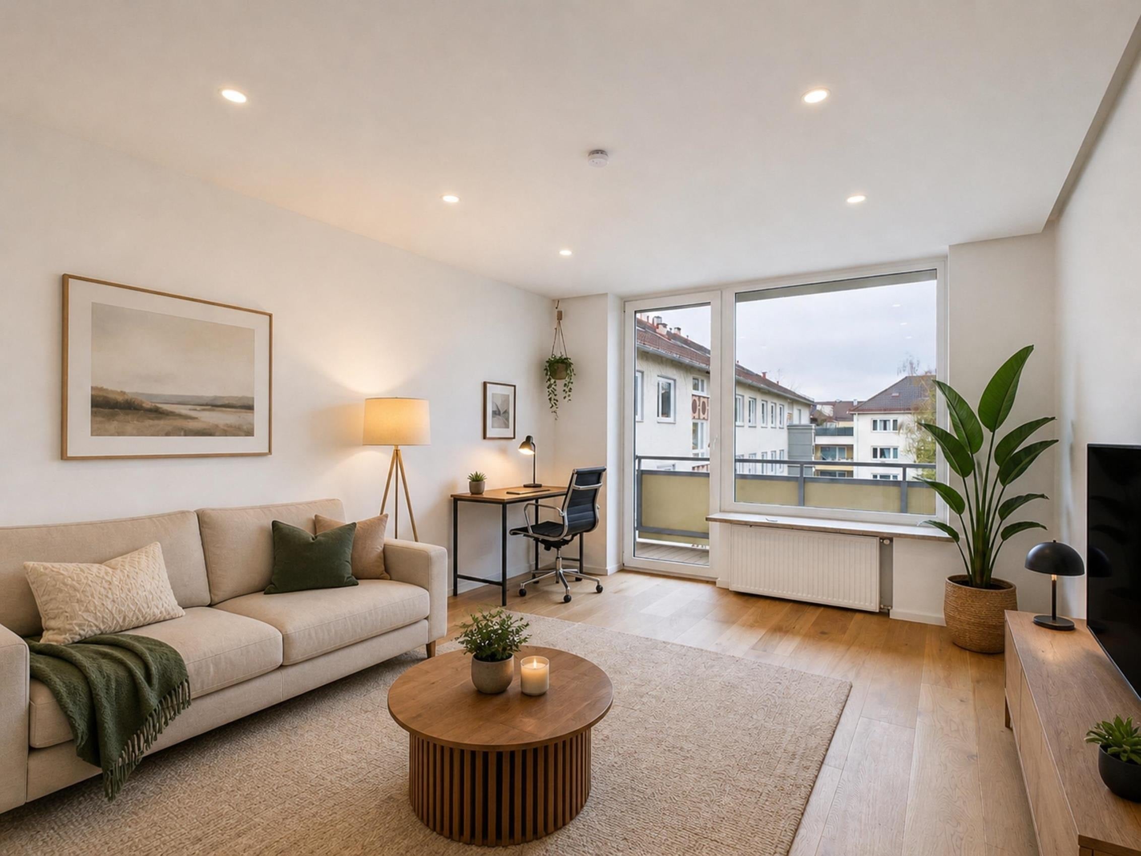 Stilvolle Maisonettewohnung mit 4,5 Zimmern und hochwertiger Sanierung in begehrter Lage, 80807 München, Maisonettewohnung