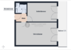Vollsanierte 2-Zimmer Wohnung direkt an den Chiemgau-Thermen - Grundriss